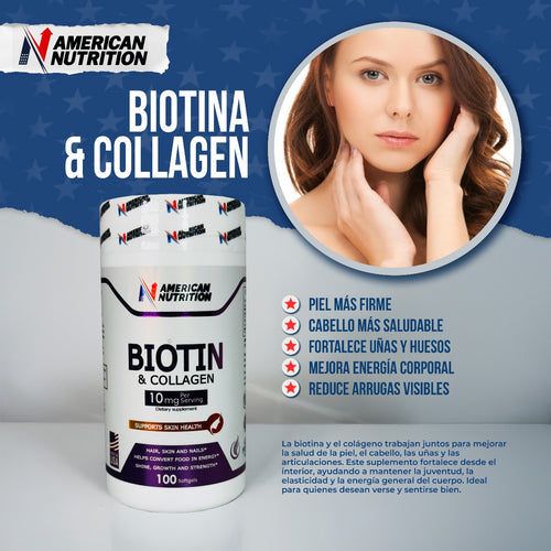 BIOTINA + COLÁGENO