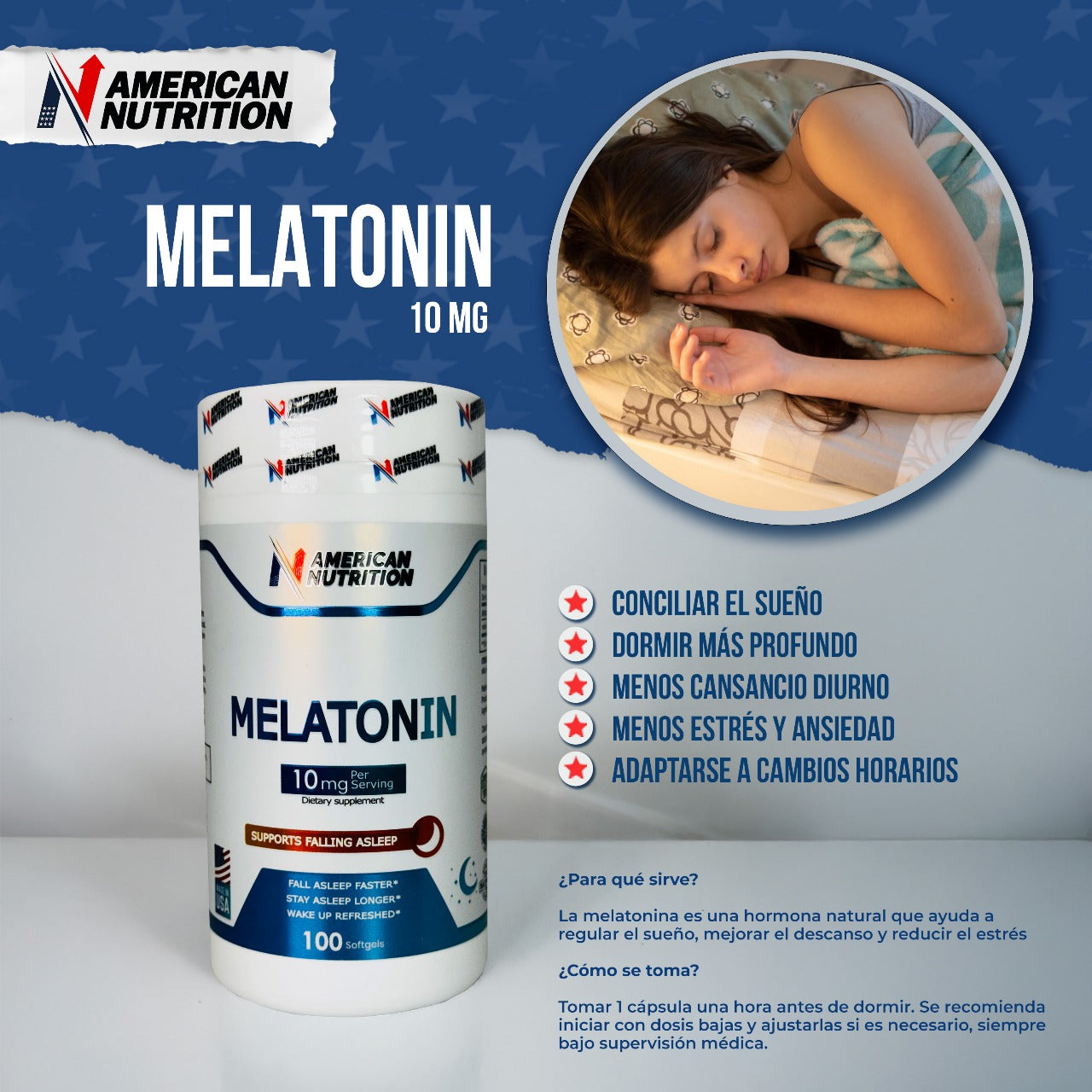 MELATONIN – Sueño Profundo y Natural