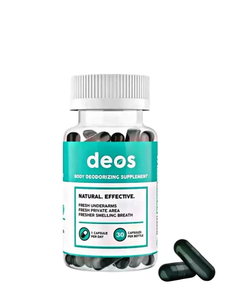 DEOS – Suplemento Desodorizante Corporal Natural